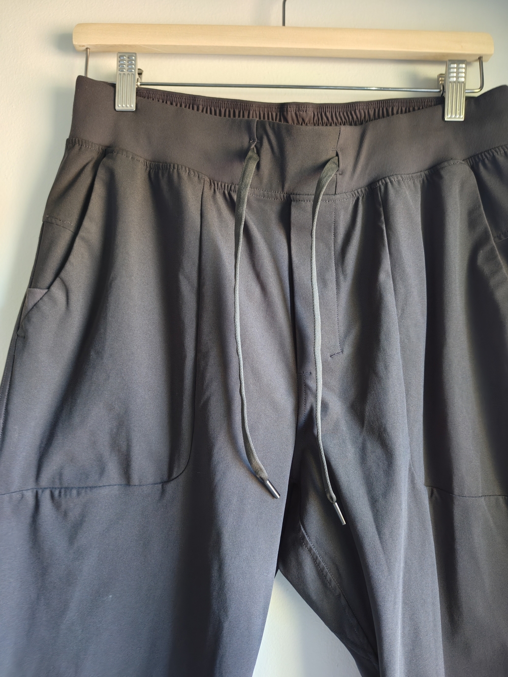 CRZ YOGA Women's Dark Charcoal Drawstring Joggers